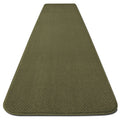 Olive Green Skid-Resistant Carpet Runner M69836
