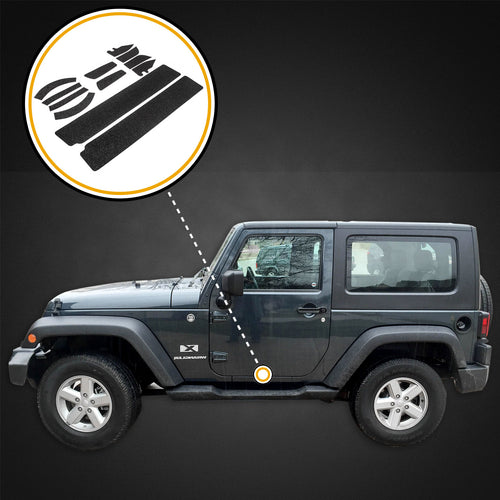 12pc Door Sill Entry Guards Protection Kit S471