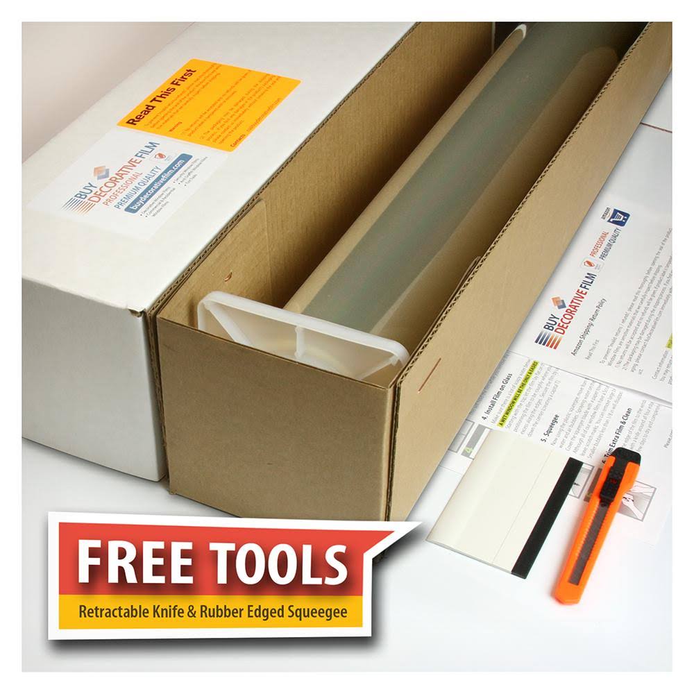 Window Film Security and Safety Clear 4 Mil (30in x 25ft) T914708