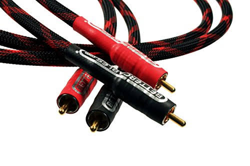 Silver Serpent Audio Interconnect RCA Cables Stereo Pair U19016