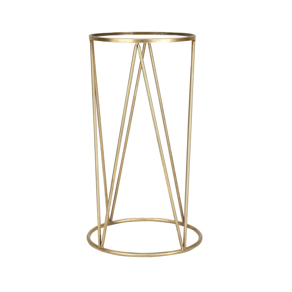 Metal Accent Table Set of 2 D374