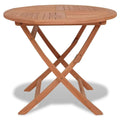 Solid Teak Wood Folding Garden Table C93424