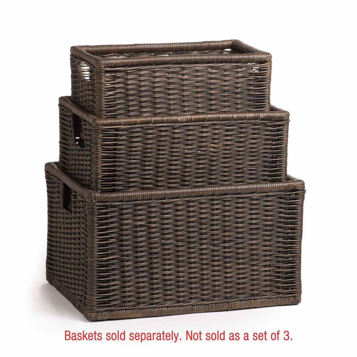 Antique Wicker Kitchen Cabinet Basket G747674