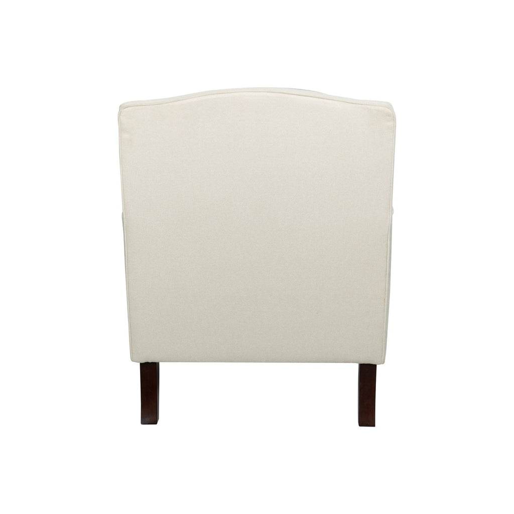 Creamy White Accent Armchair J477310