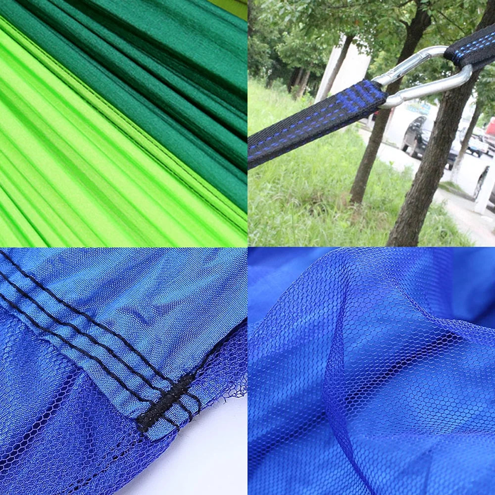 Lightweight Nylon Hammock with Mosquito Net A4914
