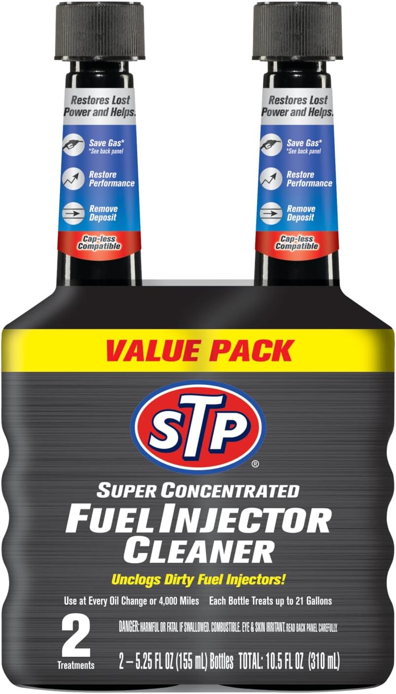 STP Fuel Injector Cleaner, Super Concentrated, 5.25 Fl Oz, Pack of 6 A7441