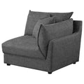 Barely Black Upholstered Chair Q428