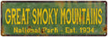 Rustic Metal Sign Decor R621856