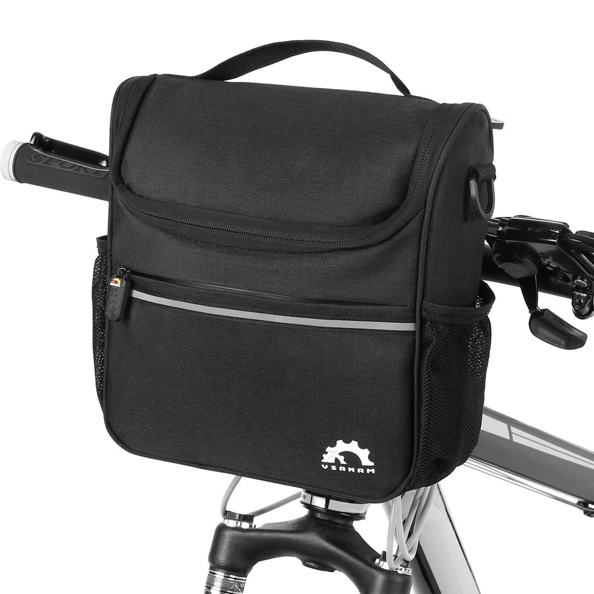 Waterproof Insulated Bike Handlebar Bag Q77201
