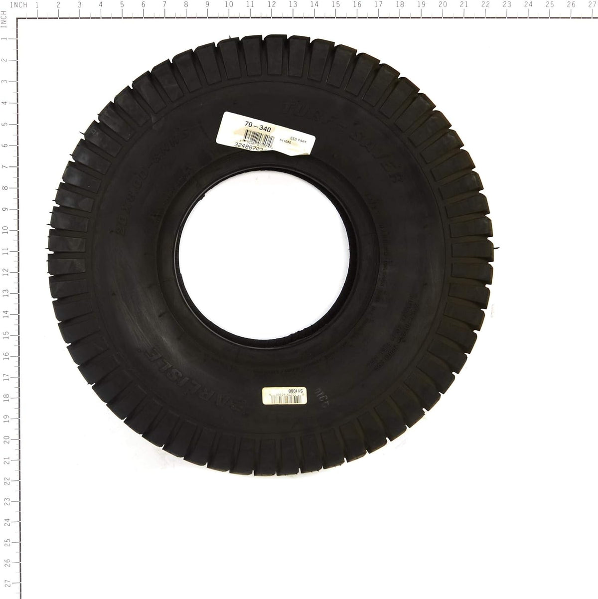20X800-8 Carlisle Turf Saver Tubeless Tire 2-Ply A80643