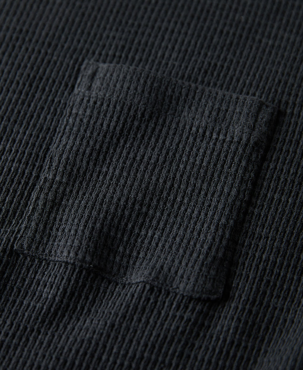 Honeycomb Waffle Knit T-Shirt
