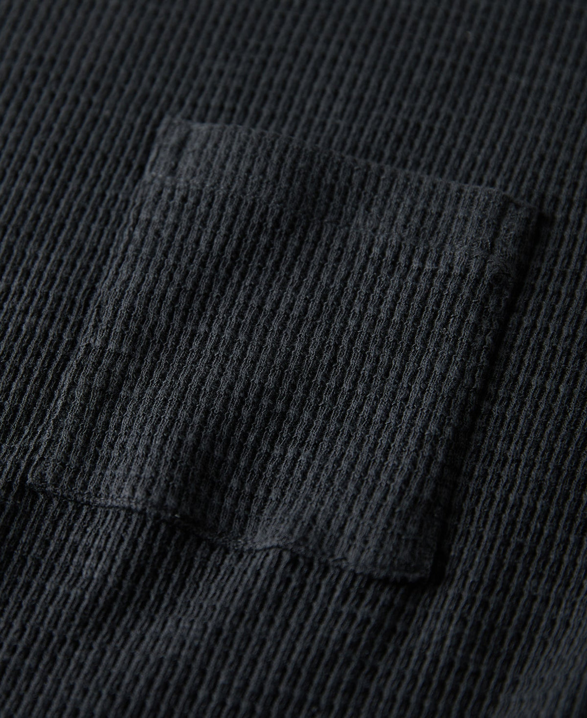 Honeycomb Waffle Knit T-Shirt