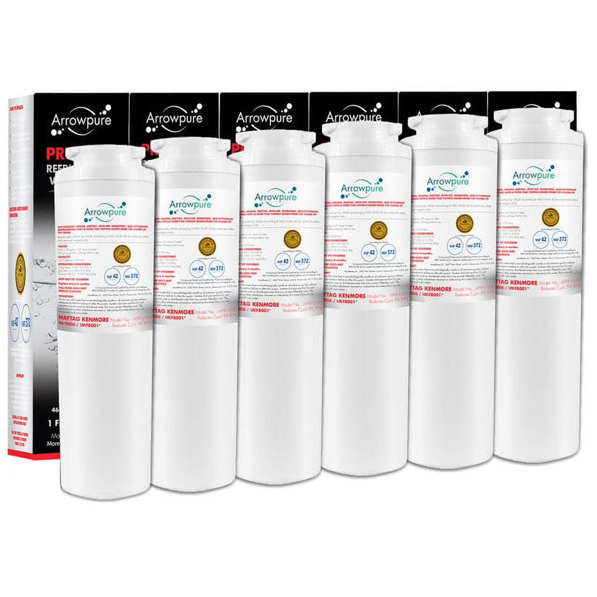 6 Pack Refrigerator Water Filter Replacement S59373