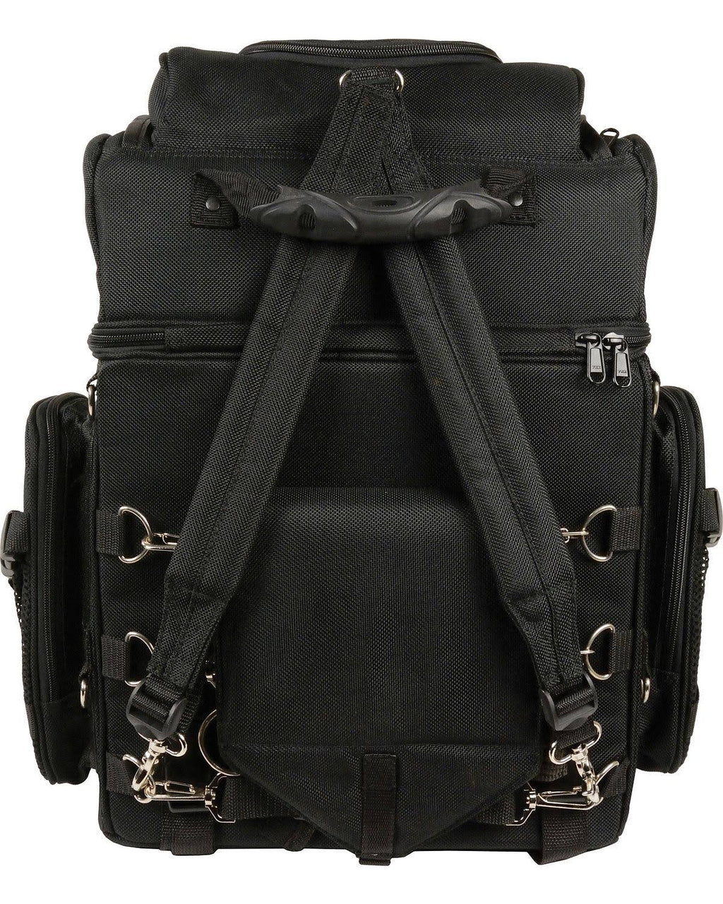 Black Large Nylon Sissy Bar Bag T33596