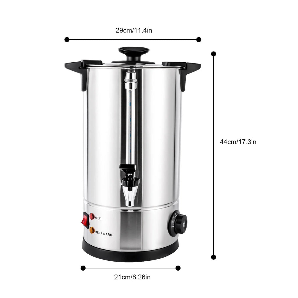 10L Commercial Stainless Steel Hot Water Boiler Drink Dispenser G456758