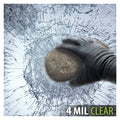 Window Film Security and Safety Clear 4 Mil (30in x 25ft) T914708