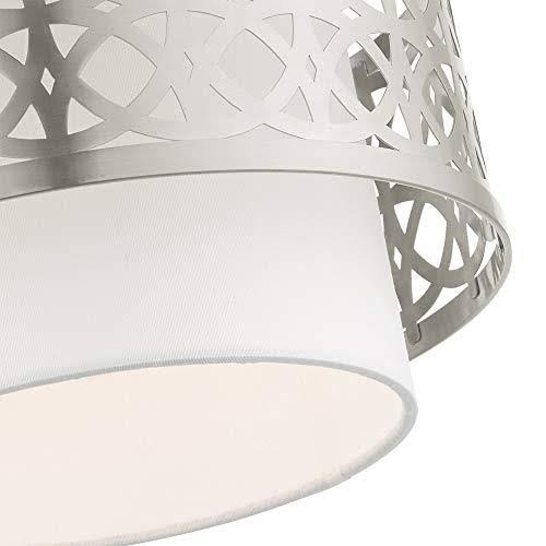 1 Light Semi-Flush Mount Soft Gold G9421