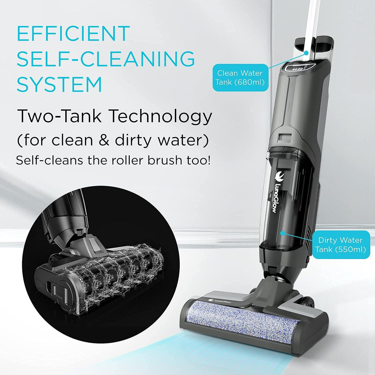 3in1 Cordless Wet Dry Vacuum Cleaner with Self Cleaning Technology Z148847