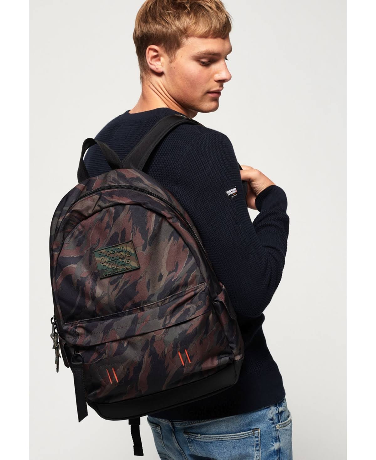 Black Camo Rucksack Q936