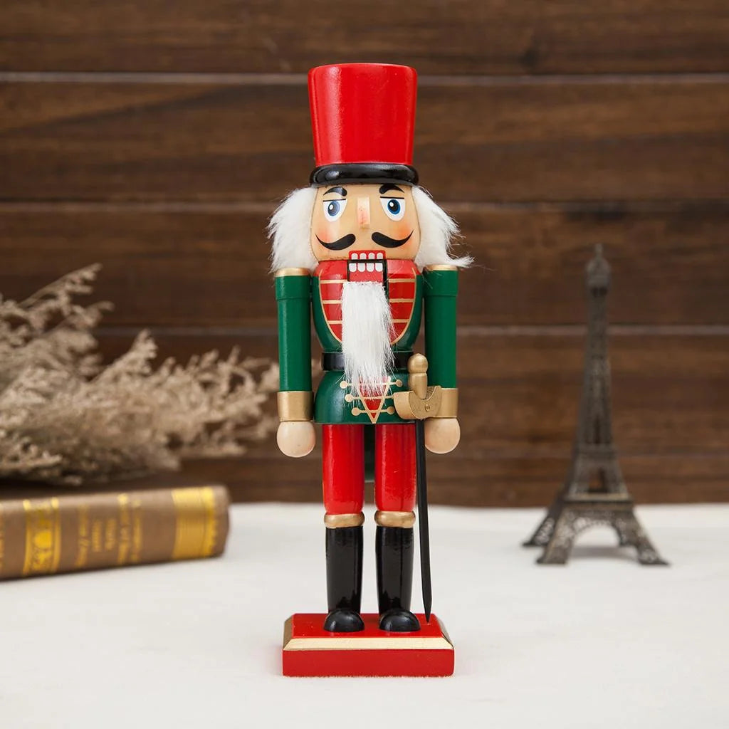 25cm Wooden Nutcracker Christmas Ornaments D5250