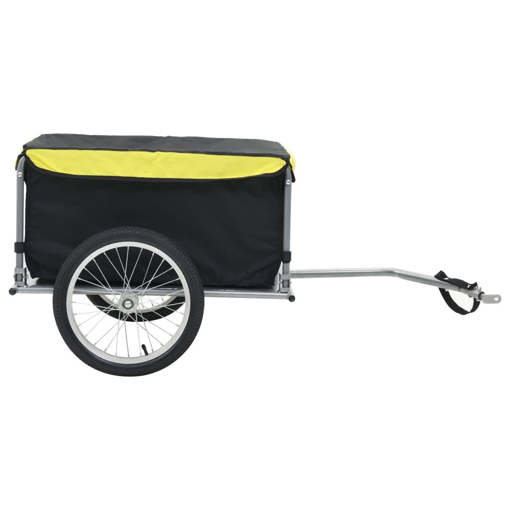 Bike Cargo Trailer Black and Blue 143.3 lb P1805