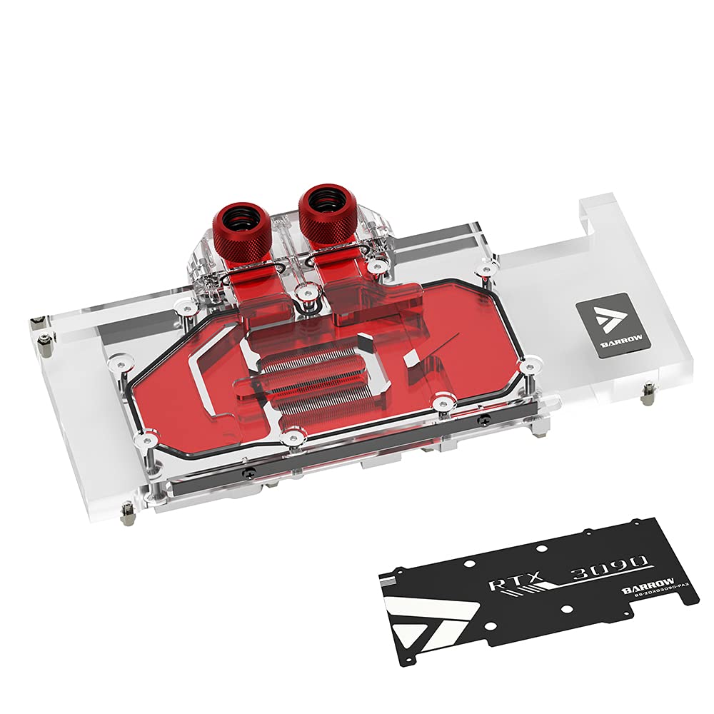 Copper GPU Water Cooling Block for Zotac RTX3090 RTX3080 RTX3070 Q6668