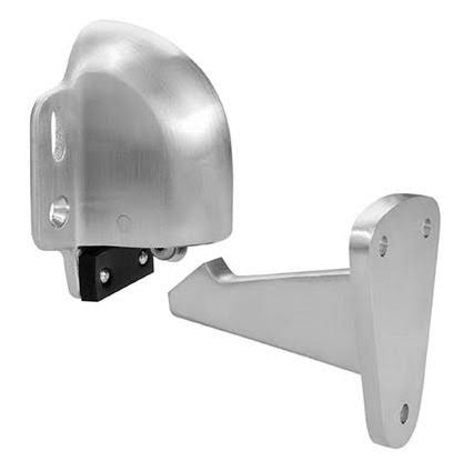 Automatic Door Holder and Stop Polished Brass E261