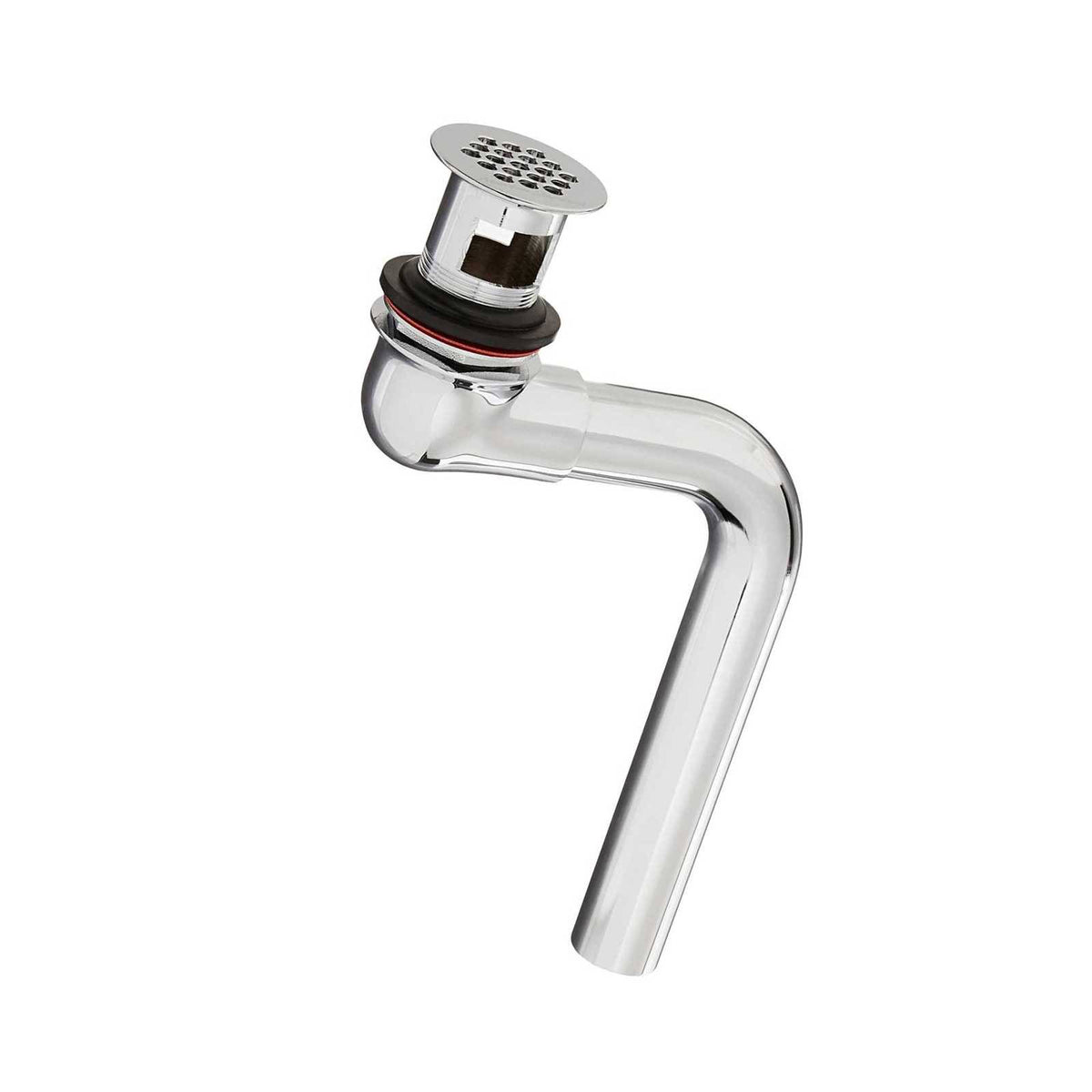 Chrome Offset Wheelchair Lavatory Grid Drain R155