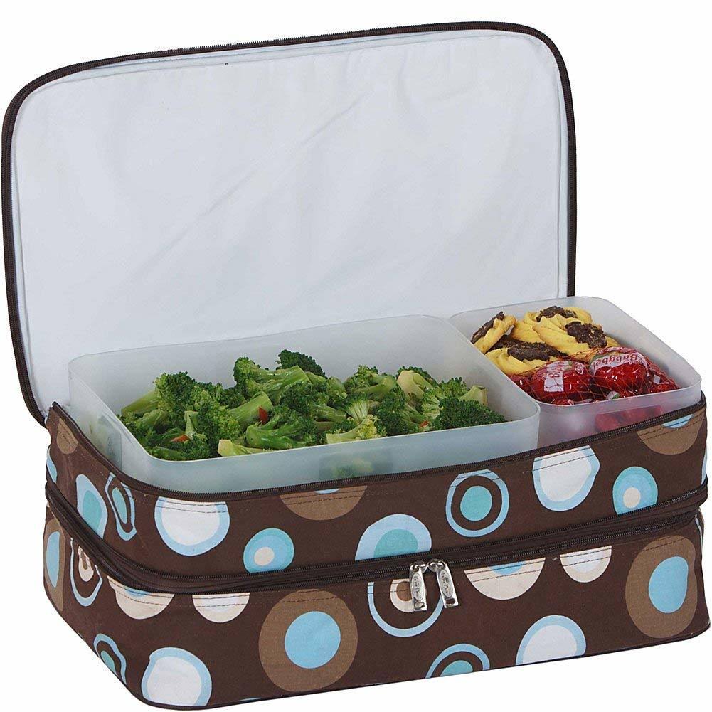 Turquoise Hot & Cold Food Carrier S3618