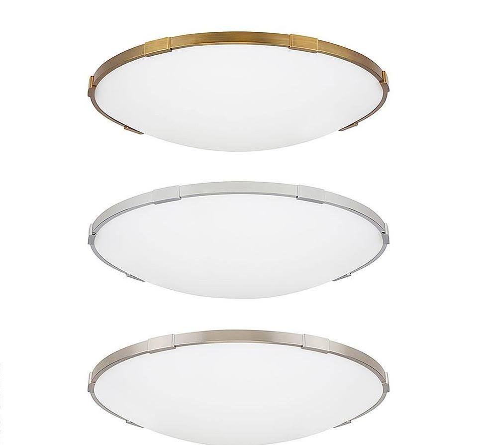 Satin Nickel LED Flush Mount U70476