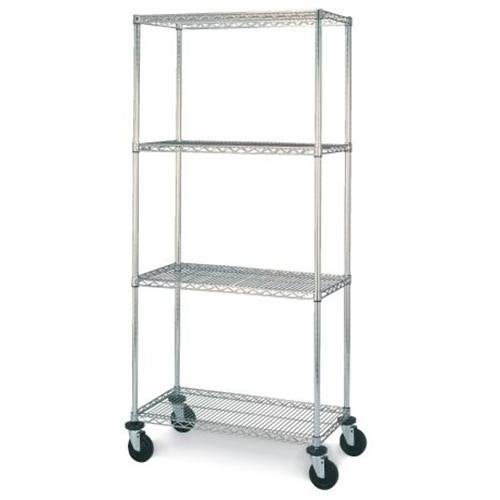4-Shelf Mobile Cart Chrome W151907