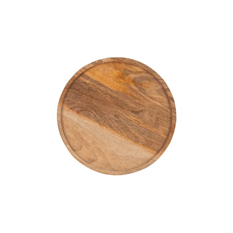 Copper Wood and Aluminum Side Table H33269