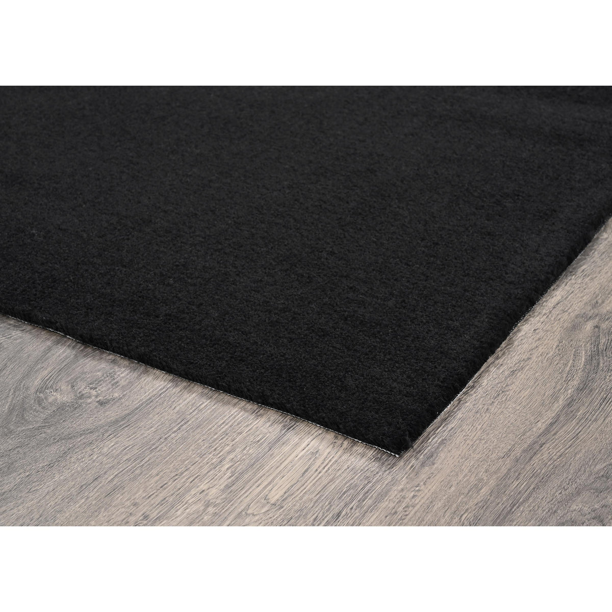 Black 6 ft. x 9 ft. Bathroom Carpet S727208