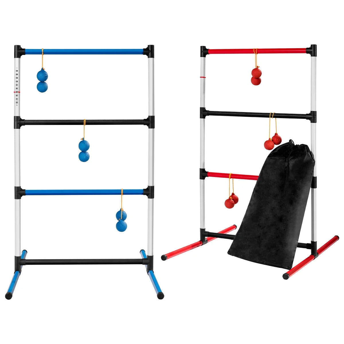 Portable Ladder Toss Set 12 Balls Outdoor Game Set T727