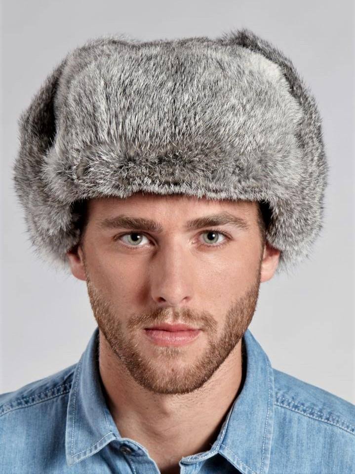Grey Trapper Hat M62338
