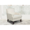 Creamy White Accent Armchair J477310
