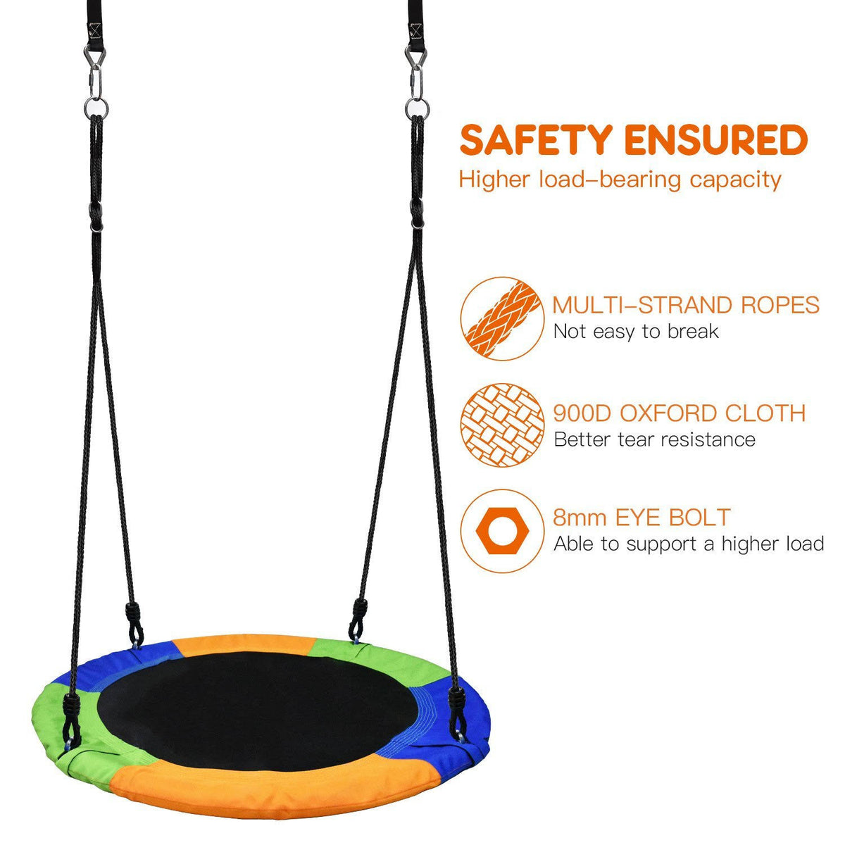 Saucer Tree Swing 660lb Weight Capacity M203