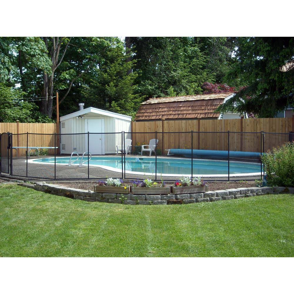 Black Mesh Pool Fence V380