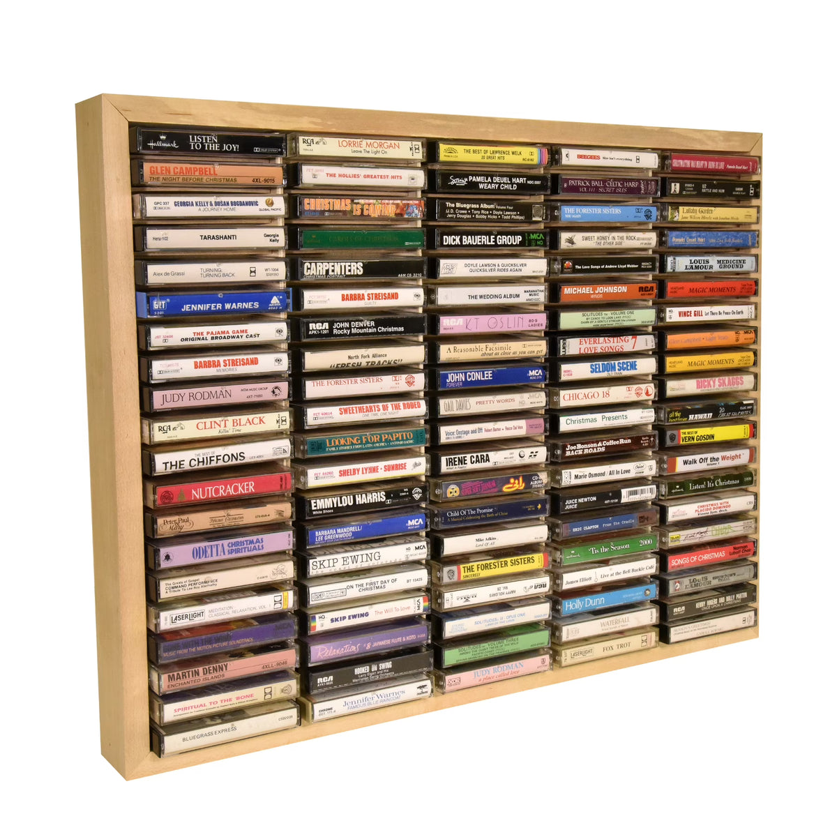 Wooden Cassette Rack Storage Rack F866026