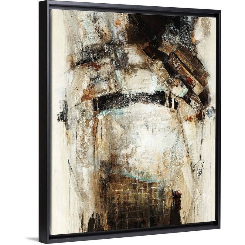 Black Float Frame Canvas Art - 24 x 30 J529