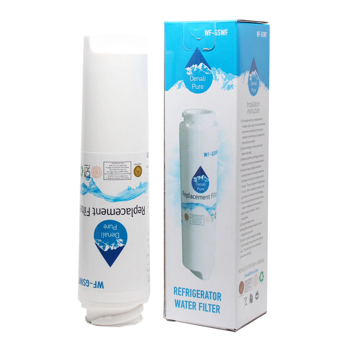 6-Pack Refrigerator Water Filter O295