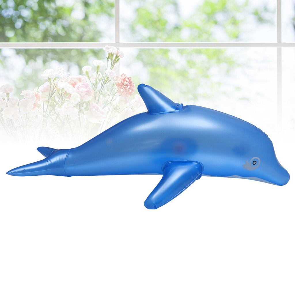 Inflatable Dolphin Bath Toy (Blue) L847