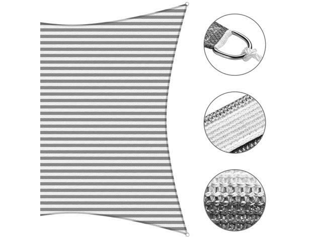 18x18 ft 97% UV Block Square Sun Shade Sail Canopy B719642