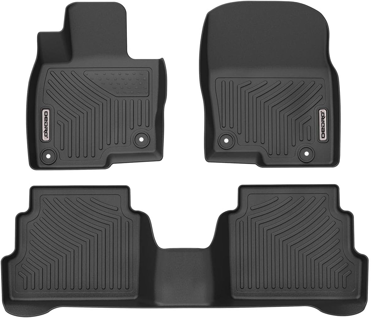 Black TPE Cargo Trunk Liner Floor Mat Q380386
