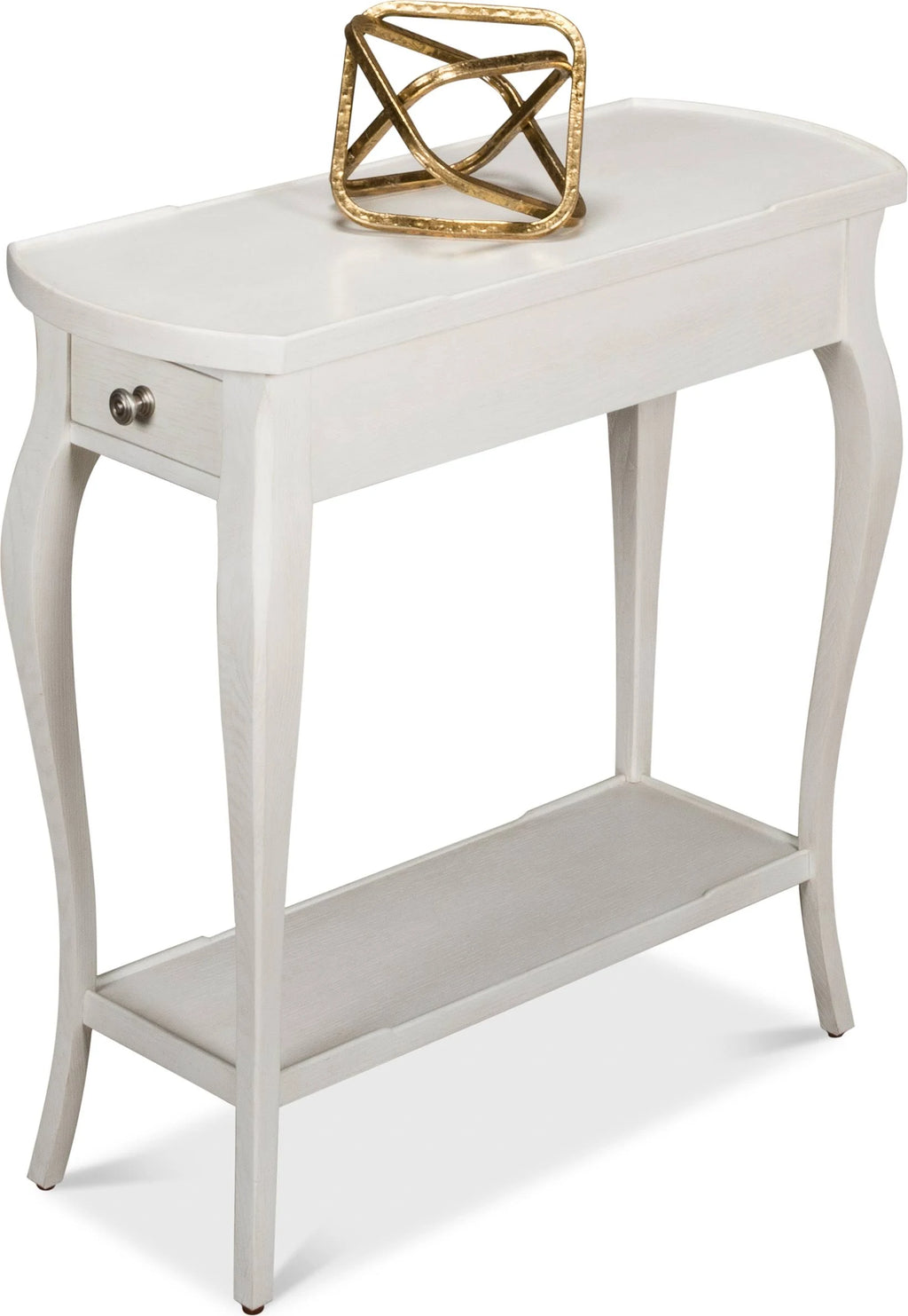 White Side Table G6864