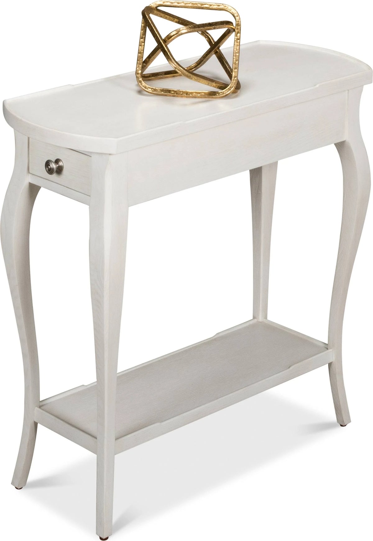 White Side Table G6864