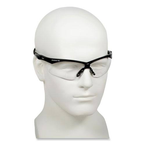 Black Frame Clear Lens Reader Safety Glasses, +3.0 Diopter, 12/Carton U6148