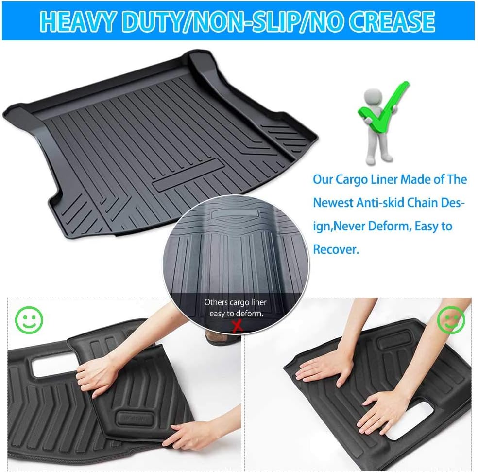 Custom Fit Trunk Liner All Weather Cargo Floor Mat I103