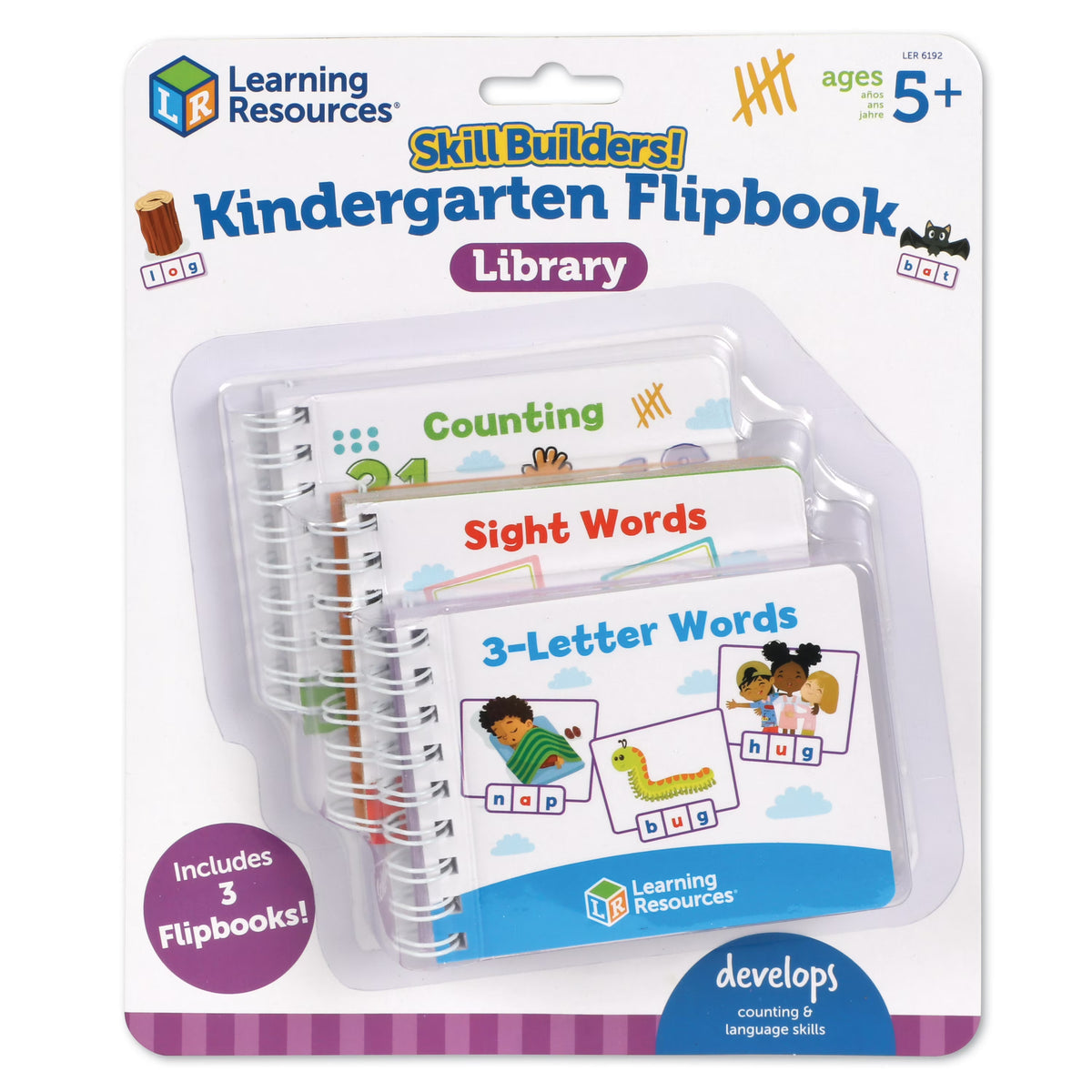 Kindergarten Flipbooks Educational Games X9395