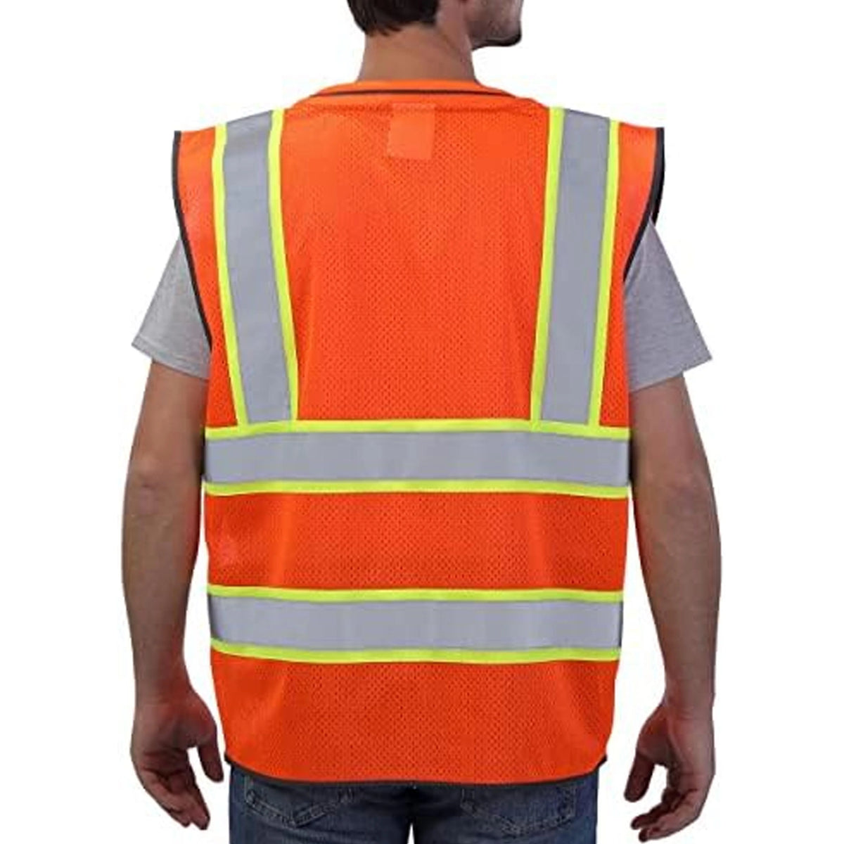 Safety Orange M Size 4 Pack Safety Vest G434